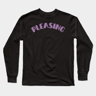 Pleasing Long Sleeve T-Shirt